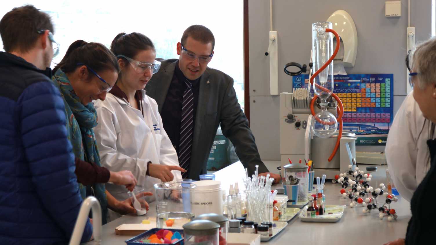 Thumbnail for Kroto Schools Laboratory opens in Sir Harry's memory | Chemistry